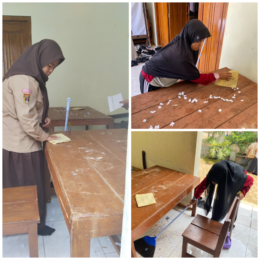 Universitas STEKOM Laksanakan Tes Kecakapan Housekeeping di SLB Negeri Ungaran untuk Latih Kemandirian Siswa