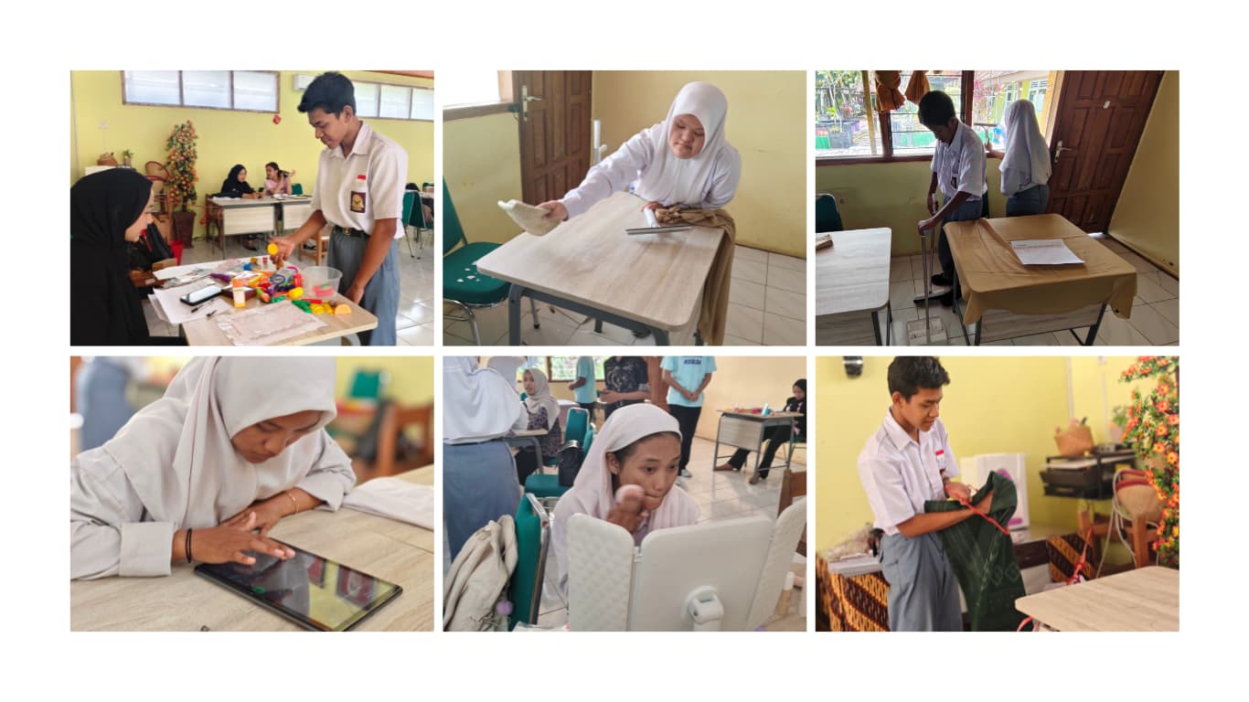 Universitas Stekom Gelar Tes Kecakapan Berjenjang bagi Siswa SLB Negeri Grobogan