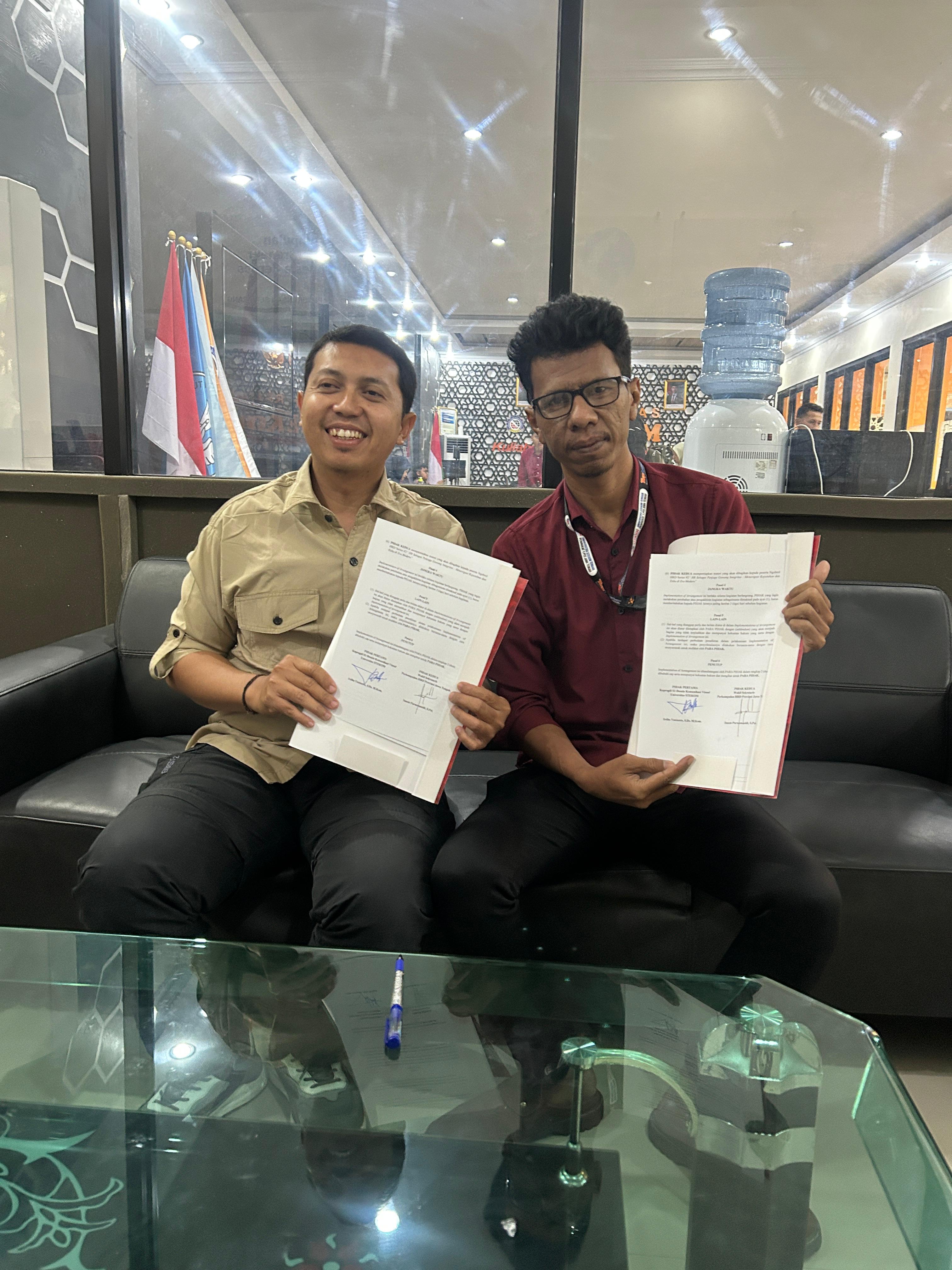 Universitas STEKOM Jalin Kerja Sama Melalui Penandatanganan Implementation Agreement Bersama PHRD Jateng