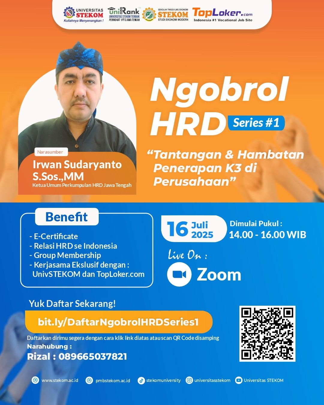 Universitas STEKOM Jalin Kerjasama dengan Perkumpulan HRD Jawa Tengah, Perkuat Sinergi Pendidikan dan Dunia Industri