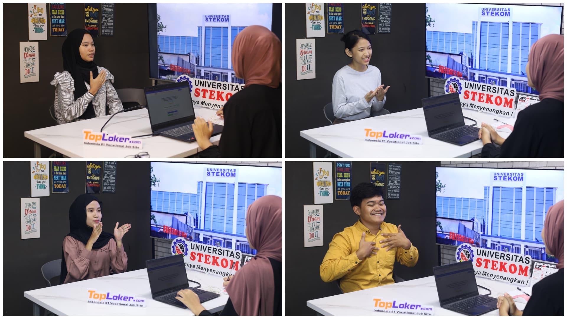Universitas STEKOM Selenggarakan Wawancara Eksklusif Beasiswa Golden Ticket Studi Gratis bagi Penyandang Disabilitas