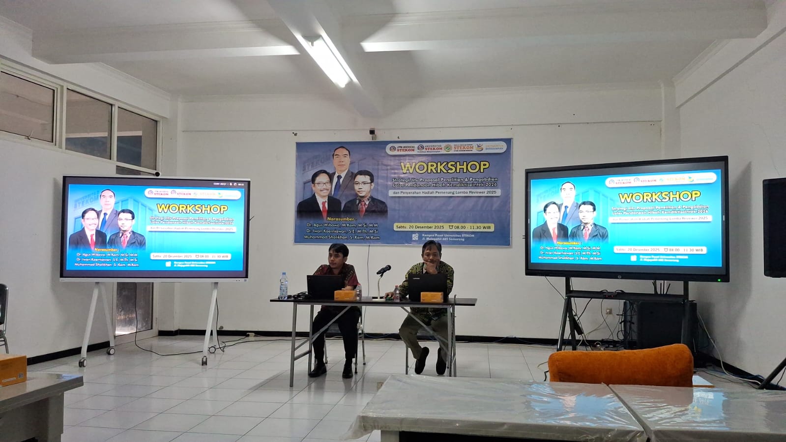 Universitas STEKOM Selenggarakan Workshop Strategi Jitu Proposal Penelitian dan Pengabdian Lolos Hibah Kemendiktisaintek 2026
